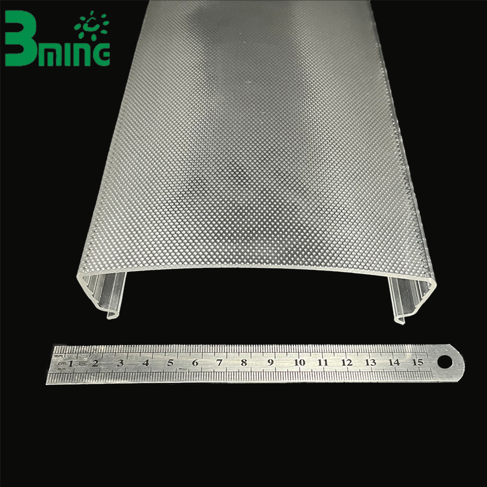 145 mm wide prismatic LED light cover