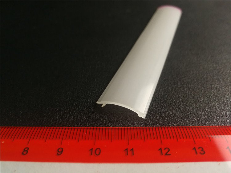 Small extruded PMMA light cover