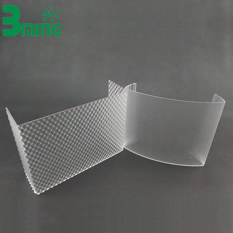PMMA troffer light diffuser extrusion